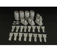 Brengun BRL72154 1:72 Lockheed C-130E/H engine set [C-130H]