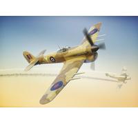 Brengun BRP72039 1:72 Hawker Typhoon Mk.Ib Car Doors-Desert and Luftwaffe trials