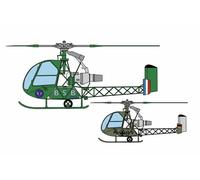 Brengun BRS72017 1:72 SO-1221 Djinn Experimental Helicopter