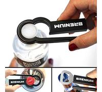 BRENIUM Multifunctional Bottle Opener for Water and Beer Bottle, Plastic Water Bottle, Twist-Off, for Weak Hands, Seniors, Elderly, Rheumatoid Arthritis, Bottle Gripper, Ergonomic