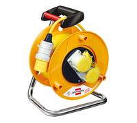 Brennenstuhl 110V Cable Reel Extension Lead - Heavy Duty 2.5mm 16A - 25M Cable