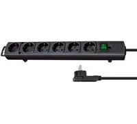 BRENNENSTUHL 1153300100 COMFORT LINE PLUS BLACK EURO 6G 2M