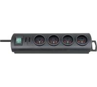 Brennenstuhl 1153304124 Socket Distributor IP44 4-Way Black 2 m H07RN-F 3G1.5 1159960 Electronics, Black