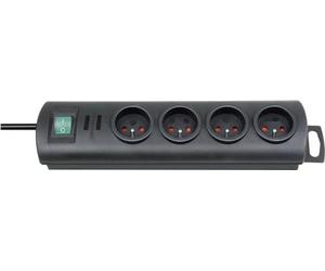 Brennenstuhl 1153304124 Socket Distributor IP44 4-Way Black 2 m H07RN-F 3G1.5 1159960 Electronics, Black