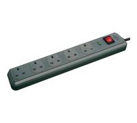 Brennenstuhl Eco-Line 13.500A extension socket with surge protection 5-way light grey 2m 05VV-F 3G1,25 *GB*