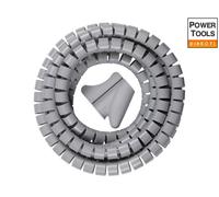 Brennenstuhl Spiral coiled tube L = 2,5m; Ø = 20mm grey