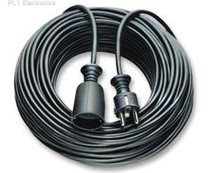 BRENNENSTUHL - 1165440 - EXTENSION LEAD, SCHUKO, BLACK, 5M