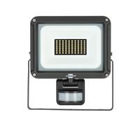Brennenstuhl LED Spotlight JARO 4060 P (LED Wall Floodlight for Outdoor use IP65, 30W, 3450lm, 6500K, with Motion Detector and Twilight Sensor)