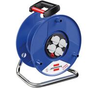 Brennenstuhl 1208010 Garant Empty Cable Reel with 4x Schuko Sockets