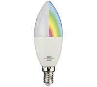 Brennenstuhl Connect WiFi LED Bulb SB 800 E27 (Compatible with Alexa and Google Assistant, no hub Required, Smart Bulb 2.4 GHz with Free app, 810lm, 9W)