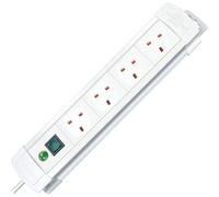 Brennenstuhl 1951563100 Premium Line 6 Way Extension Lead 3.0m Bla...