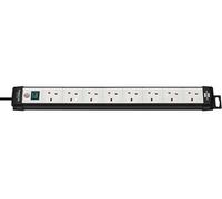 BRENNENSTUHL 1951583100 EXTENSION SOCKET 8-WAY BLACK 3M