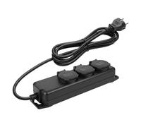 Brennenstuhl 3-Way Power Strip Type E 16A IPX44 with H07RN-F 2m Cable