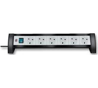 BRENNENSTUHL - 6 Way Switched Desk Socket Power Strip