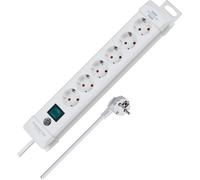 brennenstuhl 6fach Steckdosenleiste weiB ACC NEW