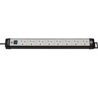 Brennenstuhl 8 Gang Extension Lead 3 Metre Cable - 8 Gang Way Extension Lead
