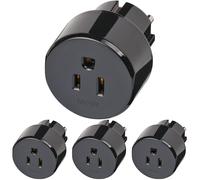 Brennenstuhl Travel Adapter USA, Japan/earthed Black power...