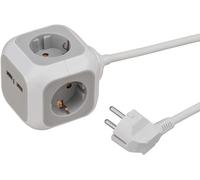 Brennenstuhl 1150100 power extension 1.4 m 4 AC outlet(s) Indoor...