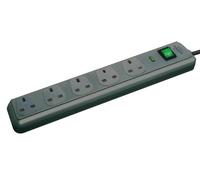 Brennenstuhl BRE1156753 Eco-Line 5-Gang 240V Extension Lead 2m Heavy Duty