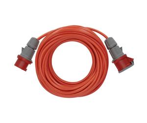 Brennenstuhl BREMAXX CEE Extension Cable IP44 25m Signal Red 400V/16A