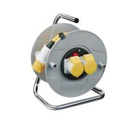 Brennenstuhl Cable Reel 110V 16A 2 Socket 50m Thermal Cut Out BRE1098783