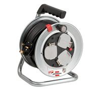 Brennenstuhl Cable Reel 15 Metre Heavy Duty Extension Cable Rustproof & Compact