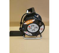 Brennenstuhl Cable Reel 20M 4 Sockets Extension Cable With Drum Step