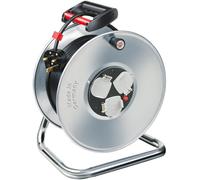 Brennenstuhl Cable Reel - 50 Metres Heavy Duty Cable - Steel Drum Rustproof