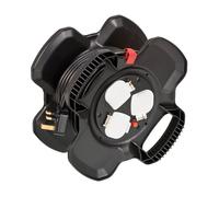 Brennenstuhl Cable Reel - Rubber Cable Reel - Heavy Duty Cable - 15 Metres