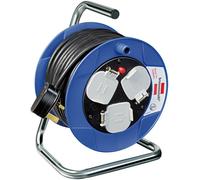 Brennenstuhl Compact Cable Reel Extension Reel - Heavy Duty Cable Reel 15 Metre