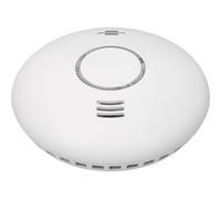 Brennenstuhl Connect WiFi Smoke and Heat Detector WRHM01 with app Notification (WiFi Smoke Detector Including 2X Batteries, Tested According to EN 14604)
