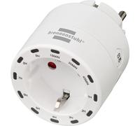 brennenstuhl DC 2013 Timer-Steckdose weiB NEW
