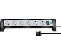Brennenstuhl Desktop Extension Lead 6 Gang Way Office Extension Lead