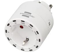 Brennenstuhl extesion Cord with 2 USB Chargers, White