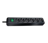 Brennenstuhl Eco-Line 6-way power strip (distribution with switch & 1.5m cable)
