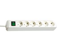 brennenstuhl Eco-Line 6-fach Steckdosenleiste mit NEW