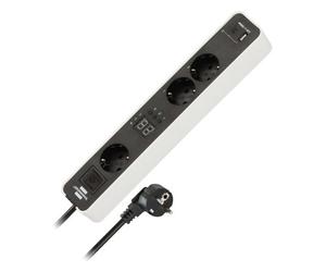 Brennenstuhl Ecolor 3-Way 1,5m USB