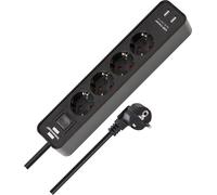 brennenstuhl Ecolor 4-fach Steckdosenleiste mit Sc NEW