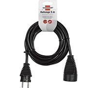 Brennenstuhl Electric Extension Cord, H05VV-F 3G1.5 - Black, Black, 1165441