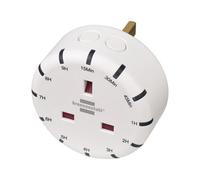 Brennenstuhl Electronic Countdown Timer 13A Mains Plug In Digital Timer Switch Socket Plug