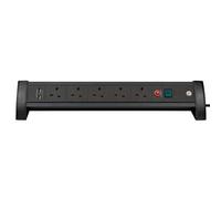 Brennenstuhl Extension Lead For Desks - 5 Gang With Usb Ports