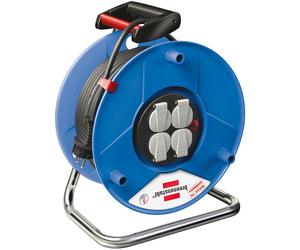 Brennenstuhl Garant 4-Way Schuko Power Cable Reel, 25m