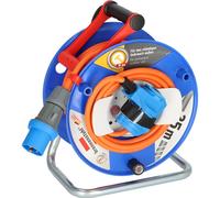 Brennenstuhl Caravan Camping Cee Cable Reel - 25 Metre Heavy Duty Cable