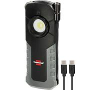 Brennenstuhl Professional Rechargeable LED Inspection Light HL 1000 ACW (Work Light 1000+380lm with max. 12h Light Duration, Magnet, Exchangeable Battery, Wireless Charging, incl. USB C Cable)