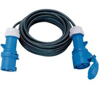 Brennenstuhl Industry CEE Extension Cable 230V IP44 10m H07RN-F 3G1.5 CEE 230V/16A plug and socket, Black
