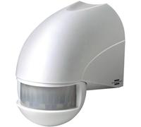 Brennenstuhl Infrared Motion Detector PIR 180 IP44 White | Motion sensor for outdoor and indoor use - IP44, 180° detection angle and 12 m range, white