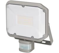 Brennenstuhl LED Floodlight AL 3050 with PIR / LED Spotlight for Outdoor Use with Motion Sensor and 3110 Lumen (LED Light for Wall Mounting, 30W, Warm-white Light 3000K, IP44)