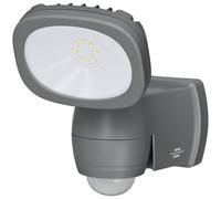 Brennenstuhl LED Wall Light LUFOS with Motion Sensor (Wireless LED Outdoor Wall Lamp with 8 high quality LED's, 440lm, IP44)