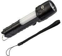 Brennenstuhl LuxPremium LED-Flashlight THL 300, IP54, 360+240lm | COB torch with side light, max. 30 hours light duration, 8 modes, IP54