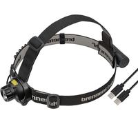 Brennenstuhl LuxPremium LED Rechargeable Sensor Head Torch SL 401 AF/Headlamp with Sensor (Head Torch USB C with red Light for Outdoors IP44, with OSRAM LED, 400lm, up to 50h Light Duration)